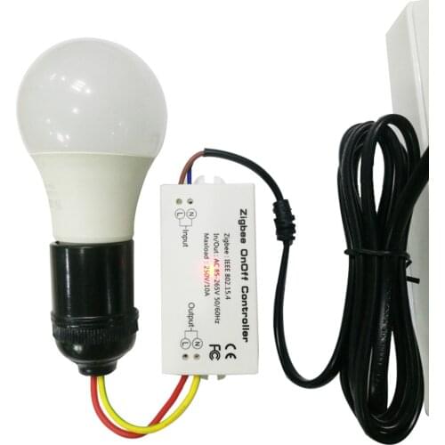 Smart Home Zigbee Wireless Switch Module For Echo/smart Things Hub Module Support For Alexaapp And Samsung Smart Things App