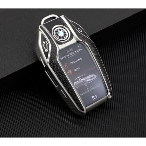 TPU Car Fully Key Case LED Display Cover Fob For BMW 5 7 Series G11 G12 G30 G31 G32 i8 I12 I15 G01 X3 G02 X4 G05 X5 G07 X7