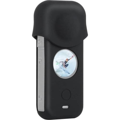 PULUZ Camera Case Full Body Dustproof Silicone Protective Case with Lens Cover Replacement for Insta360 ONE X2 Panoramic Camera