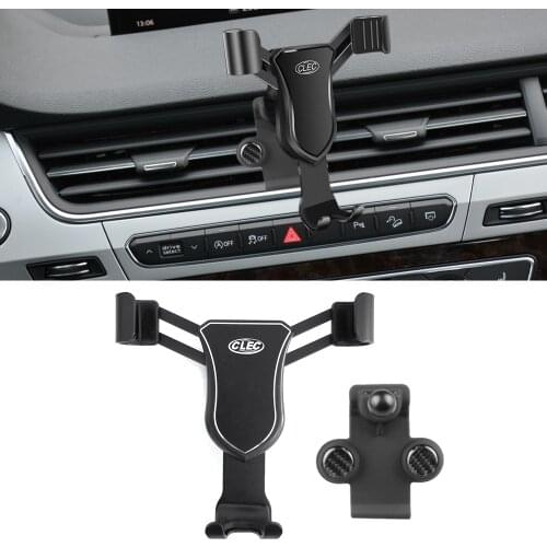 For Audi Q7 2016 2017 2018 Auto Car Smart Cell Hand Phone Holder Air Vent Cradle Mount Stand Accessory for Iphone Xiaomi