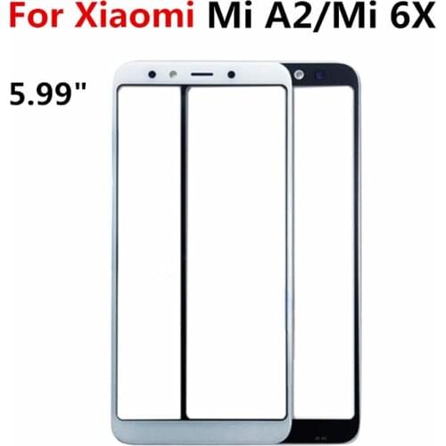 For Xiaomi Mi A2 Touch Screen 5.99"Mi 6X Touch Panel Sensor Touchpad Front Glass Repair Spare Parts For Xiaomi MI 6X touchscreen