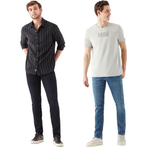 MAVI Jake Jeans, Normal Waist, Skinny, Narrow Leg New Season 2021 Quality Denim Men Trausers, Casual Men Jeans