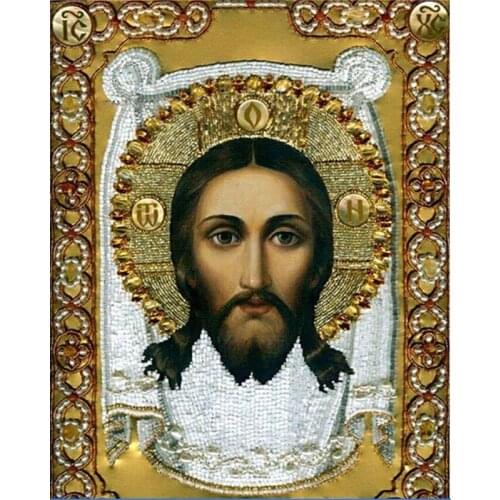 H1947 free diamond painting,diamond mosaic full square,diamond embroider Jesus Christ