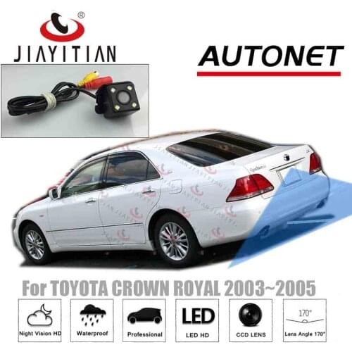 JiaYiTian Camera For toyota CROWN ROYAL SALOON S180 2003 2004 2005 2006 2007 CCD backup Camera reserved hole camera Reverse CAM