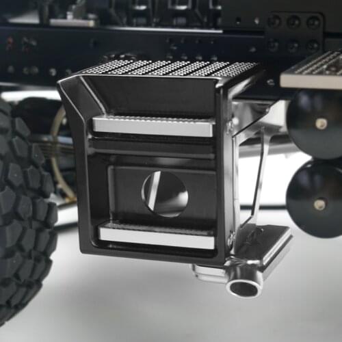 1/14 Rc Truck Scania Construction Toys Vehicle Metal Battery Box Exhaust For Tamiya Scania Tractor R470 R620