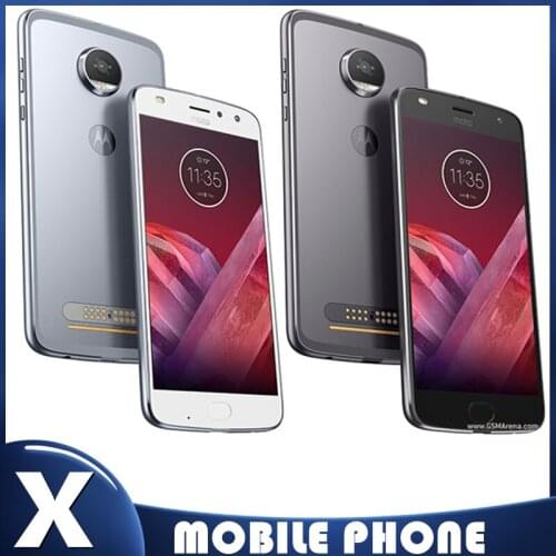 Motorola Moto Z2 Play XT1710 Refurbished-Original Unlocked XT1710-02 Android Octa-core 32GB 3GB RAM 5.5‘ 12.0MP 4G LTE Wi-Fi