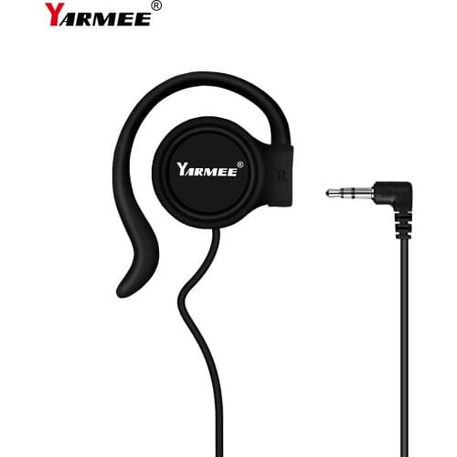 3.5mm Jack Single Headset Earphone For Tour Guide System YT200