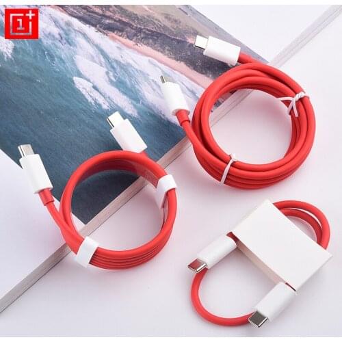 Original Oneplus 6.5A Warp Quick Charger Cable 35/100/150cm PD Usb 3.1 Type C To Type-C Line For 1+ 8T 8 7 7T Pro 6 6T 5 5T 3 3T