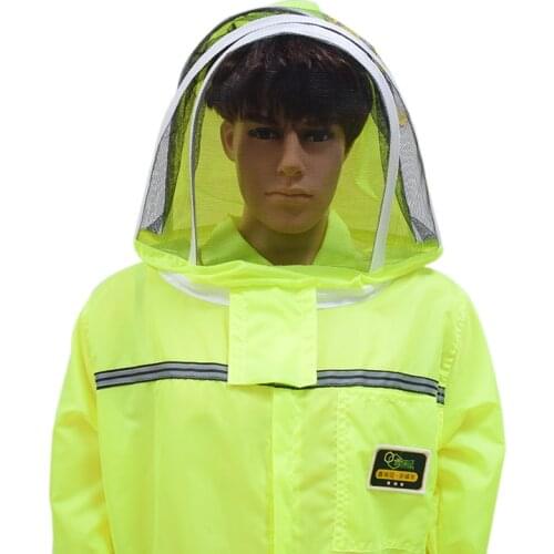 Professional Hight Breathability Beekeeper Suit With Attached Helmet Bee Suits Beekeeper Suits Beekeeping Suits Beekeeper Gear