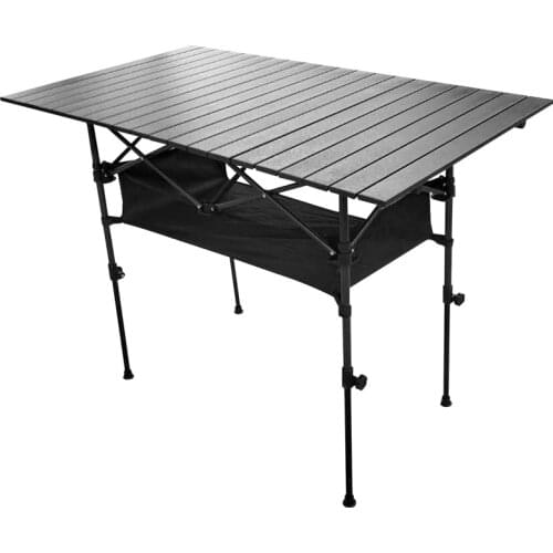 Simple Portable Lifting Outdoor Folding Table Chair Camping Aluminum Alloy Picnic Table Waterproof Durable Folding Table Desk