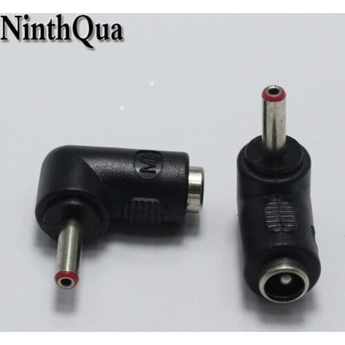 5.5*2.1 mm female to 3.5*1.35 mm male DC Power Connector Adapter Laptop 90 Degrees Plugs