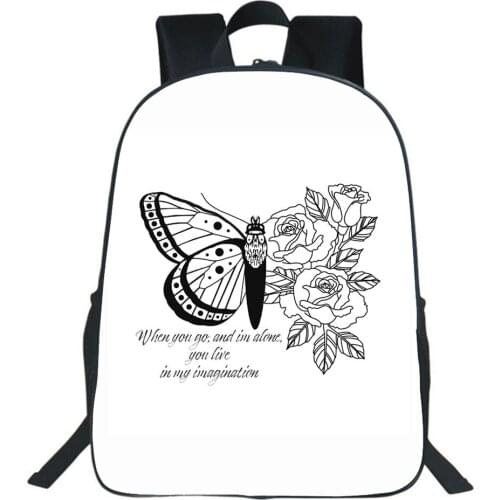 16 Inch H Styles Backpack Children Bag Boys Girls School Bags Student Daily Travel Knapsack Fashion Casual College Mochila