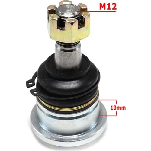 M12 Ball Joint Tie Rod End Assy Ball Pin E Steering Knuckle Arm for 50cc-250cc Buggy Dirt Bike ATV Quad