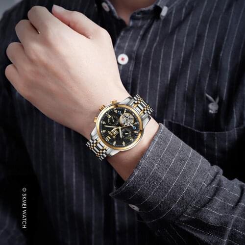 SKMEI M029 Luxury Men Automatic Mechanical Watch Fashion Women Casual Dress Clothes Accessories Christmas Gift Relogio Masculino