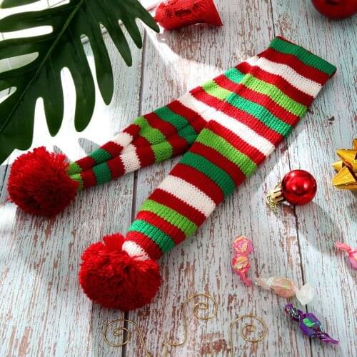 Dog Cat Scarf Christmas Pet Jewelry Accessories Scarf Holiday Red and Green Pet Scarf