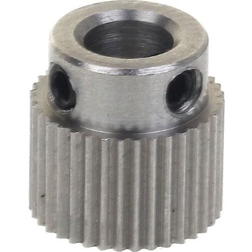 Mk7 MK8 Drive Gear 36 Tooth Stainless Steel Bore 5mm Extruder Stepper Motor Feeding Gear Pulley Extrusion Wheel For 3D Printers