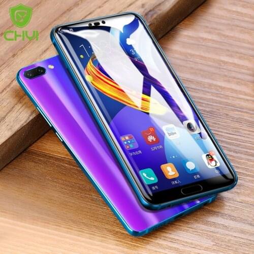 CHYI 3D Curved Film For Huawei Honor 10 lite Screen Protector Honor10 Full Screen Cover Hydrogel With Tools Not Tempered Glass