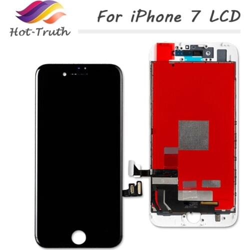 Hot-Truth 5pcs/lot For iPhone 7 LCD Display Touch Screen Digitizer 4.7inch AAA Top Quality Display For iPhone 7 7g LCD Lot