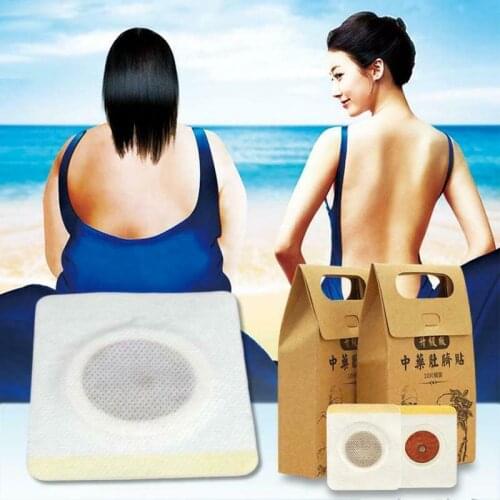 100pcs Chinese Medicine Slimming Patch Lose Weight Slim Patch Pads Detox Adhesive Anti Cellulite Belly Fat Burner Weight Loss