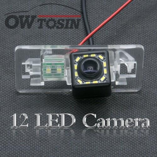 12 LED light Car Reverse Rear View Camera For Audi A1 A3 S3 A4 S4 RS4 A5 A6 S6 A6L RS6 TT TTS TTRS Q5 Q7 Avant Parking Backup