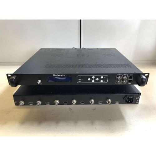 6-channel high-definition encoder and modulator all-in-one HDMI to RF (DVB-T / C / ATSC / ISDB) HDMI to IP, ASI hotel hotel TV