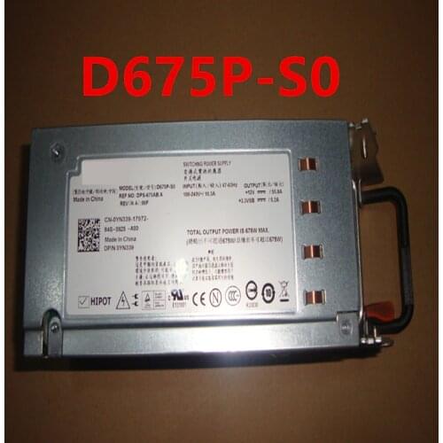90% New Original PSU For Dell T605 675W Switching Power Supply D675P-S0 DPS-675ABA YN339