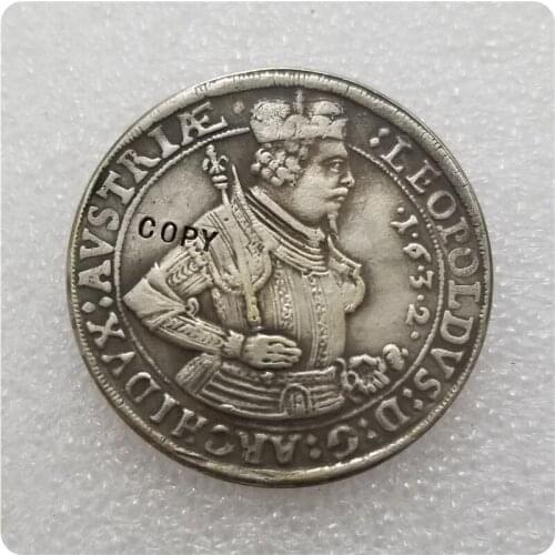 AUSTRIA 1 thaler 1632 Copy Coin commemorative coins-replica coins medal coins collectibles