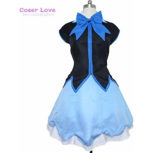 Beyond the Boundary (Kyokai no Kanata) Mitsuki Nase Dance Dress Cosplay costume Carnaval Halloween Christmas Costume