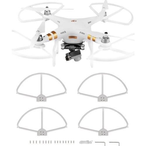 For DJI Phantom 2 3 3A 3P 3S SE Drone Parts Accessories 4pcs Quick Release 9450 Propeller Guard Blade Bumper Props Protector