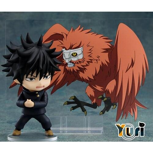 Anime Jujutsu Kaisen Fushiguro Megumi Action Figure Doll Stand Model Toy Display Cosplay Collection Limit Gift C