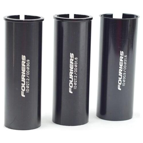 Fouriers CNC Bicycle lightweight seatpost shim Bike Seat Post Adapter Reducing Sleeve Diameter AC-S007