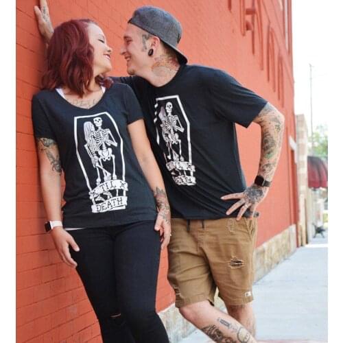 Skeleton Wedding t Shirt Christmas Pregnant Maternity cotton graphic quality women fashion grunge graphic aesthetic tees tops