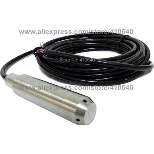 Silicon Oil-filled Liquid Level Pressure Transmitter 5mH2O 5 Meters Cable Other Range is Available of Customized Production
