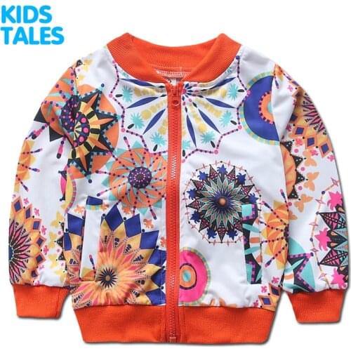 Spring Jackets for Girl Coat White Blue Bomber Jacket Girls Windbreaker Autumn Jacket Patchwork Kids Children Jacket