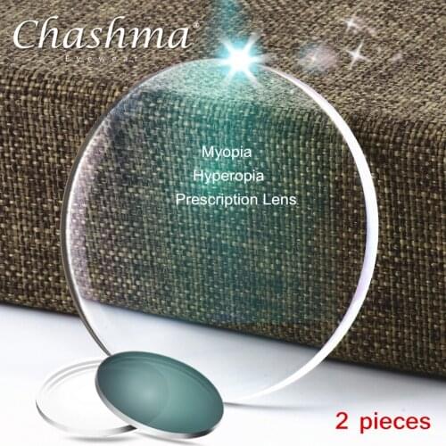 Chashma 1.56 1.61 1.67 1.74 ( Sph: +8.00~-12.00 ) Aspheric Glasses Lenses Myopia Hyperopia Presbyopia Optical Prescription Lens