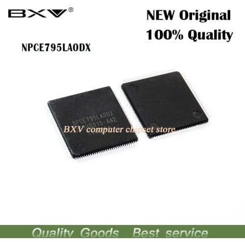 2pcs NPCE795LAODX NPCE795LA0DX QFP-128 new original free shipping