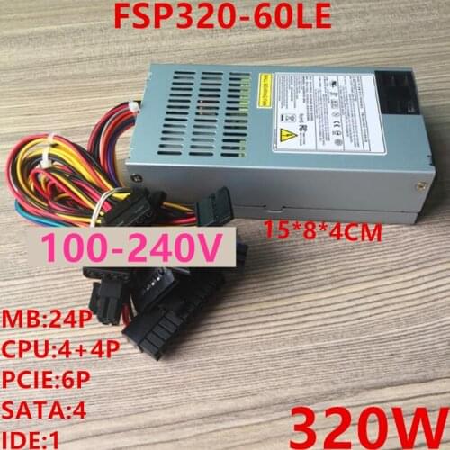 New Original PSU For FSP AIO ITX FLEX Small 1U K39 K49 T34 R47 44 A35 S3 ZS-A4 G5 Rated 320W Peak 400W Power Supply FSP320-60LE
