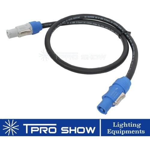 Moving Head Powercon Dmx LED Par Light Power Cable for Beam 5R 7R Stage Light CO2 Fog Confetti Machines AC Power Extension Cable