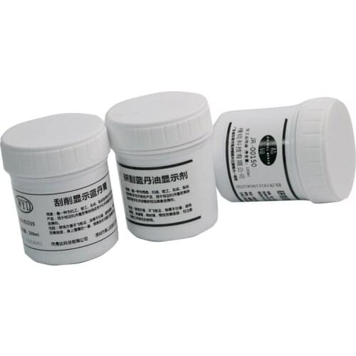 Scraping and grinding of blue Dan oil blue Dan paste WYD scraping display agent mould lapping hardware gear machinery