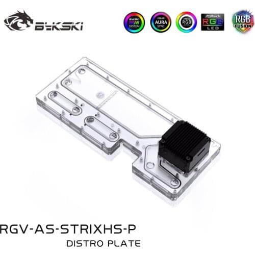 Bykski Water Cooling Distro Plate for ASUS ROG STRIX HELIOS Chassis Reservoir RGV-AS-STRIXHS-P