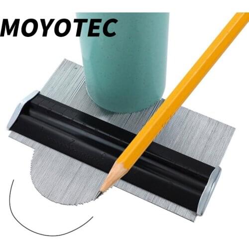 Japanese 150mm Contour Gauge Deep Decorating Template Tiling Steel Metal Tiling Skirting Laminate Profile Wood Shape