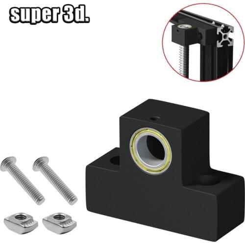 3D Printer Parts ballscrew support seat Holder For Z-Axis Leadscrew Top Mount fix Holder cnc with screws