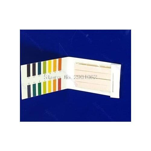10pcs/lot 80 Strips Full pH 1-14 Test Paper Litmus Testing Kit Y106 -B119