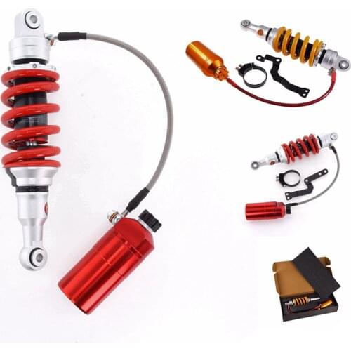 11"285mm Motorcycle Rear Shock Absorber Double Damping Adjustable For Honda CB190R CB190X Yamaha YZF-R25 R3 BMW G310R/GS KTM390