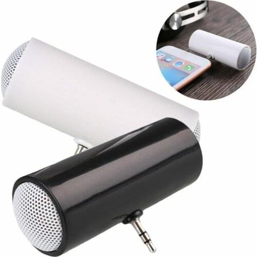 3.5mm Jack Stereo Mini Speaker Portable MP3 Music Player Speaker Amplifier Loudspeaker for Mobile Phone Tablet PC