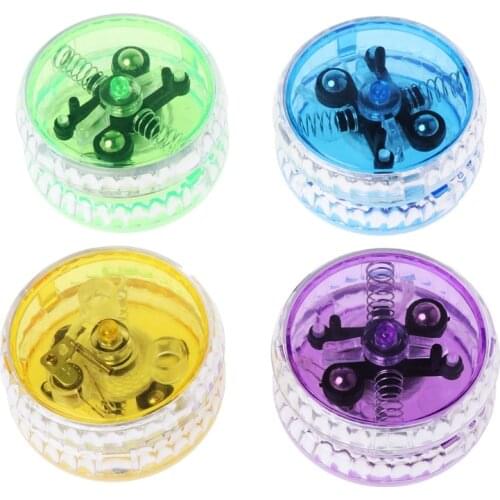 4pcs YoYo Light Up Clutch Mechanism Toy Yoyo Trick Speed Ball Kids Toy H055