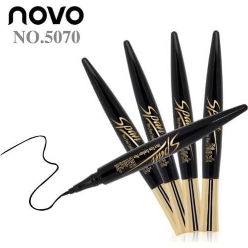 5070 Supple Waterproof Liquid Eyeliner Water-based Eyeliner Quick-drying Long-lasting No Smudging Of Thick Black Saturated Color