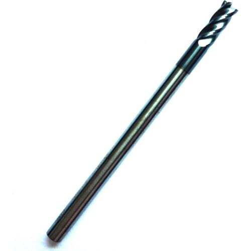 Free shipping 8pcs 3mm Four Flutes Spiral Bit Milling Tools Carbide CNC Endmill Router bits hrc45 D3*8*D3*50