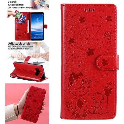 Cases Phone Cover For etui Samsung Note 3 Portable Colorful Wallet Case Capa Galaxy accesorios Note 8 4 9 PU Leather Flip Bag