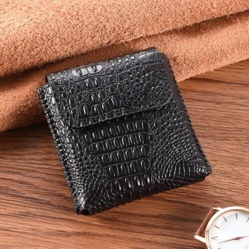 Genuine Crocodile Pattern Leather Phone Case for Motoral Razr 5G Armor Shockproof Folding Screen Protection Mobile Phone Coques